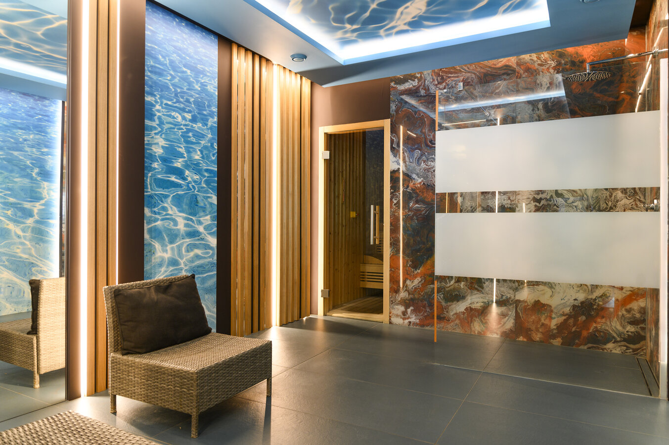 Sauna fińska i relaks Ośrodek Bryza Dźwirzyno pakiety spa